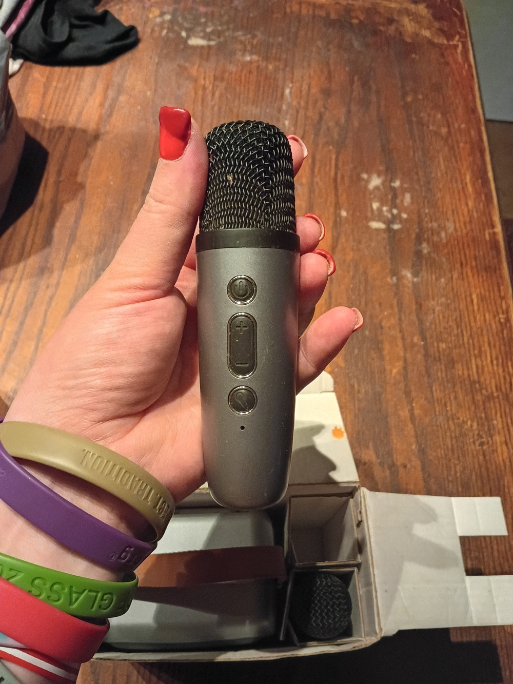 Source Unknown Pink Mini Karaoke Machine - Picture 3 of 6